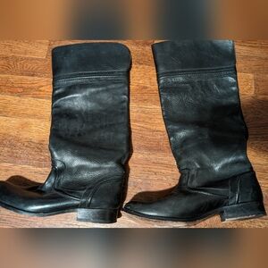 Frye Black size 10 Leather Riding Boots